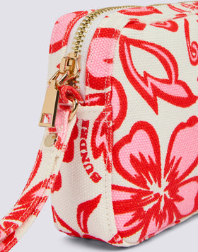 POCHETTE EFFETTO STONE WASHED CON STAMPA SK23