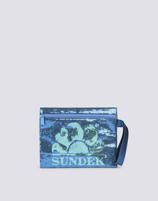 CHER - SEQUINED CLUTCH BAG