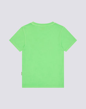 T-SHIRT BAMBINO A MANICA CORTA IN COTONE SOVRATINTO
