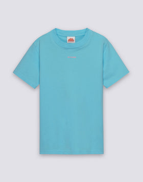 BOYS' SHORT-SLEEVED T-SHIRT WITH TRIPPING PALM PRINT