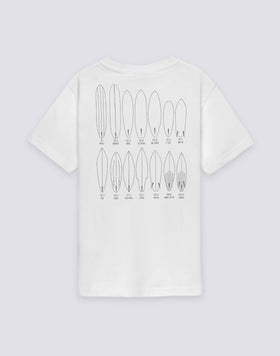 CAMISETA DE MANGA CORTA PARA NIÑO CON ESTAMPADO OLD SCHOOL SURF