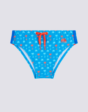 BAÑADOR MINI DIWALTER ESTAMPADO PALMAS