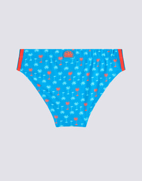 BAÑADOR MINI DIWALTER ESTAMPADO PALMAS