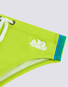 BOYS' SWIM SHORTS WITH RAINBOW DETAILS ON THE SIDES