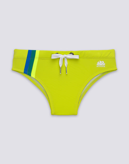 BAÑADOR DE NIÑO CON TRICOLOR