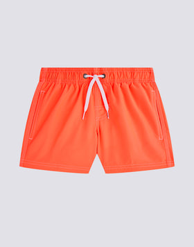 BOYS' SHORT SWIMSUIT WITH ELASTIC WAIST REPREVE®