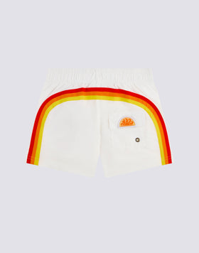 MAILLOT DE BAIN ENFANT COURT À TAILLE ÉLASTIQUE ICONIC TAFFETA