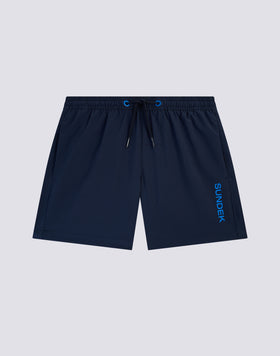 CHILDREN'S SWIMWEAR SHORTS WITH ELASTICATED WAIST IN STRETCH FABRIC