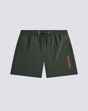 CHILDREN'S SWIMWEAR SHORTS WITH ELASTICATED WAIST IN STRETCH FABRIC