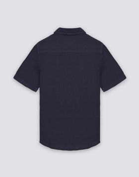 CHEMISE EN LIN À MANCHES COURTES POUR ENFANT