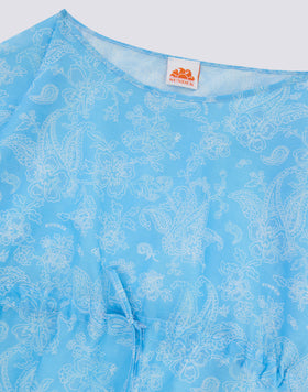 ROBE À PAPILLONS POUR FILLE AVEC IMPRIMÉ HIBI PAISLEY