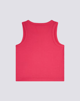 CAMISETA SIN MANGAS CROPPED PARA NIÑA