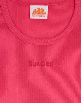 CAMISETA SIN MANGAS CROPPED PARA NIÑA