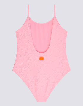 CHILDREN'S TERRY CLOTH ONE-PIECE SWIMSUIT