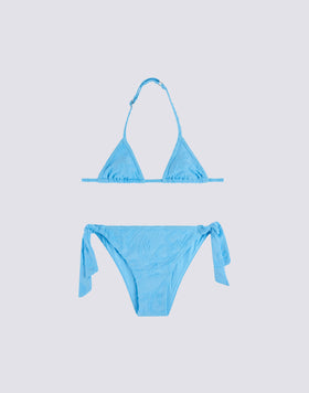 MINI BIKINI EN ÉPONGE JACQUARD AVEC MOTIF SK23