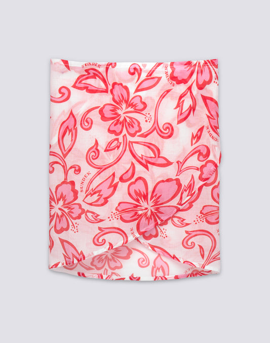 PAREO CORTO PARA NIÑA CON ESTAMPADO SK23