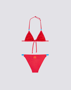 MINI JENNIFER TOP TRIANGULAR AJUSTABLE Y BAÑADOR FIJO