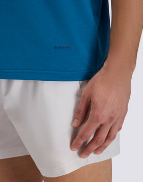 T-SHIRT HOMME À COL ROND EN JERSEY TECHNIQUE