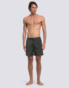 BAÑADOR LARGO PARA HOMBRE GOLDENWAVE CON CINTURA SEMIELÁSTICA DE NYLON RIPSTOP