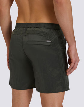 COSTUME DA BAGNO UOMO LUNGO GOLDENWAVE CON VITA SEMI ELASTICATA IN NYLON RIPSTOP