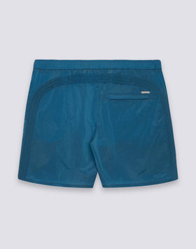 GOLDENWAVE MEN'S LONG SWIMSUIT WITH SEMI-ELASTIC WAIST IN RIPSTOP NYLON