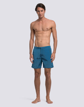 BAÑADOR LARGO PARA HOMBRE GOLDENWAVE CON CINTURA SEMIELÁSTICA DE NYLON RIPSTOP