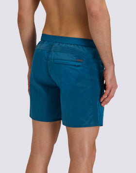 GOLDENWAVE MEN'S LONG SWIMSUIT WITH SEMI-ELASTIC WAIST IN RIPSTOP NYLON