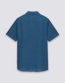 MEN'S SHORT-SLEEVED LINEN SHIRT