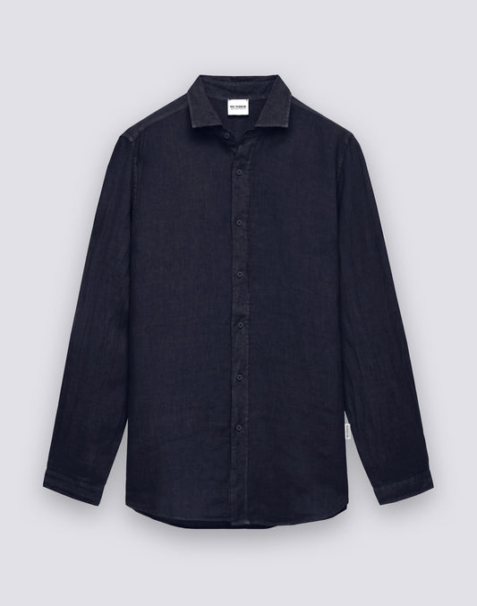 CAMICIA DA UOMO IN LINO TINTO CAPO