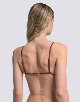 CALADESI - BIKINI TOP WITH ADJUSTABLE STRAPS