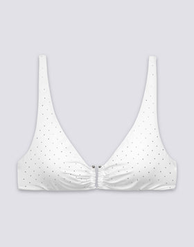 TOP DE BIKINI BRALETTE CON STRASS