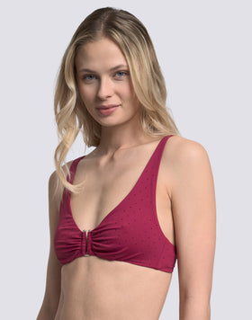 TOP DE BIKINI BRALETTE CON STRASS