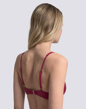 TOP DE BIKINI BRALETTE CON STRASS