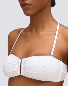 STRASS BAND BIKINI TOP