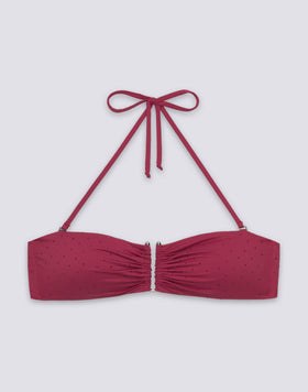 TOP DE BIKINI DE TIRANTES CON STRASS