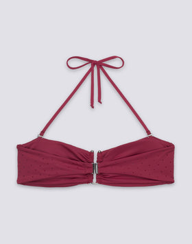 TOP DE BIKINI DE TIRANTES CON STRASS