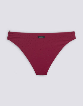 BAÑADOR DE CASA REGULAR FIT CON STRASS