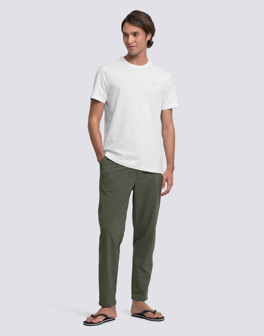 PANTALÓN SEMIELÁSTICO DE TEJIDO DE SECADO RÁPIDO