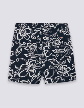 MEN'S PRINTED VISCOSE POPLIN WALKSHORT