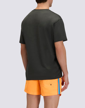 CAMISETA DE CUELLO REDONDO CON ESTAMPADO DEL LOGOTIPO