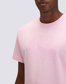 T-SHIRT UOMO A MANICHE CORTE CON LOGO