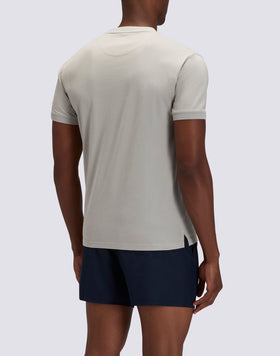 T-SHIRT UOMO NEW DEY A GIROCOLLO TINTO CAPO CON LOGO