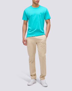 CAMISETA DE CUELLO REDONDO CON LOGOTIPO