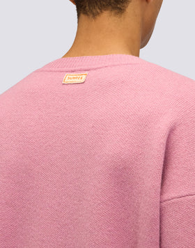 JERSEY DE CUELLO REDONDO UNISEX CON MOTIVO ASTRÁCTICO JACQUARD