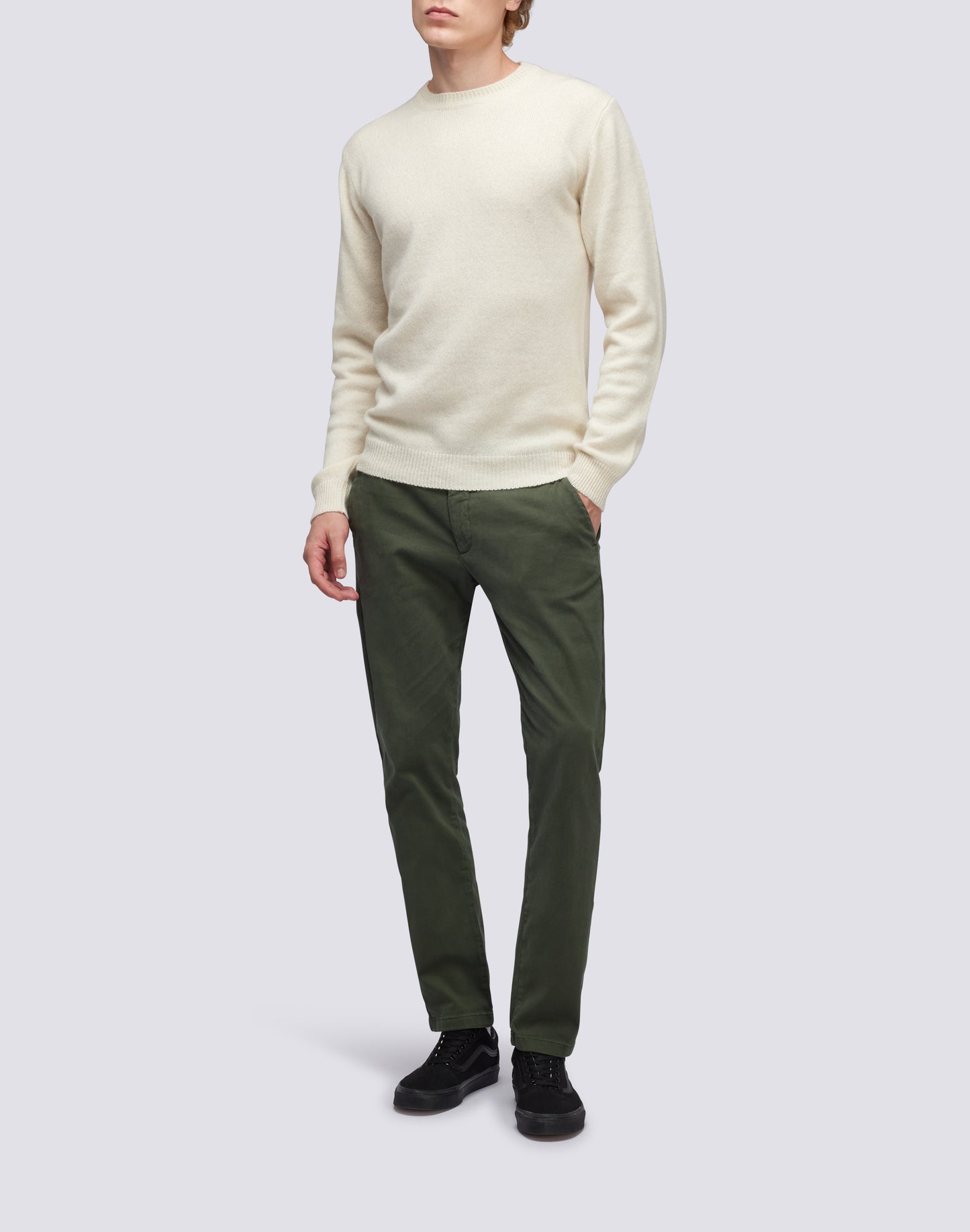 HARLAND COTTON TWIL TROUSERS