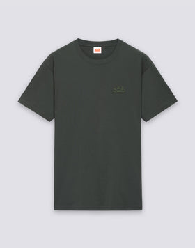 T-SHIRT HOMME À COL ROND AVEC LOGO EN RELIEF