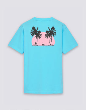 T-SHIRT DA UOMO CON STAMPA TRIPPING PALM