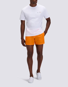 T-SHIRT HOMME À COL ROND AVEC IMPRIMÉ SURF VIEILLE SCHOOL