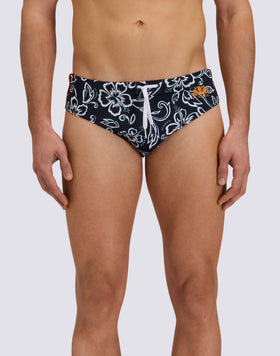 Bañador de DiWalter con estampado Archive Hibiscus