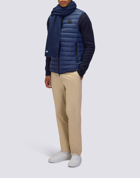 GILET DA UOMO IMBOTTITO CON COLLO IN PIEDI